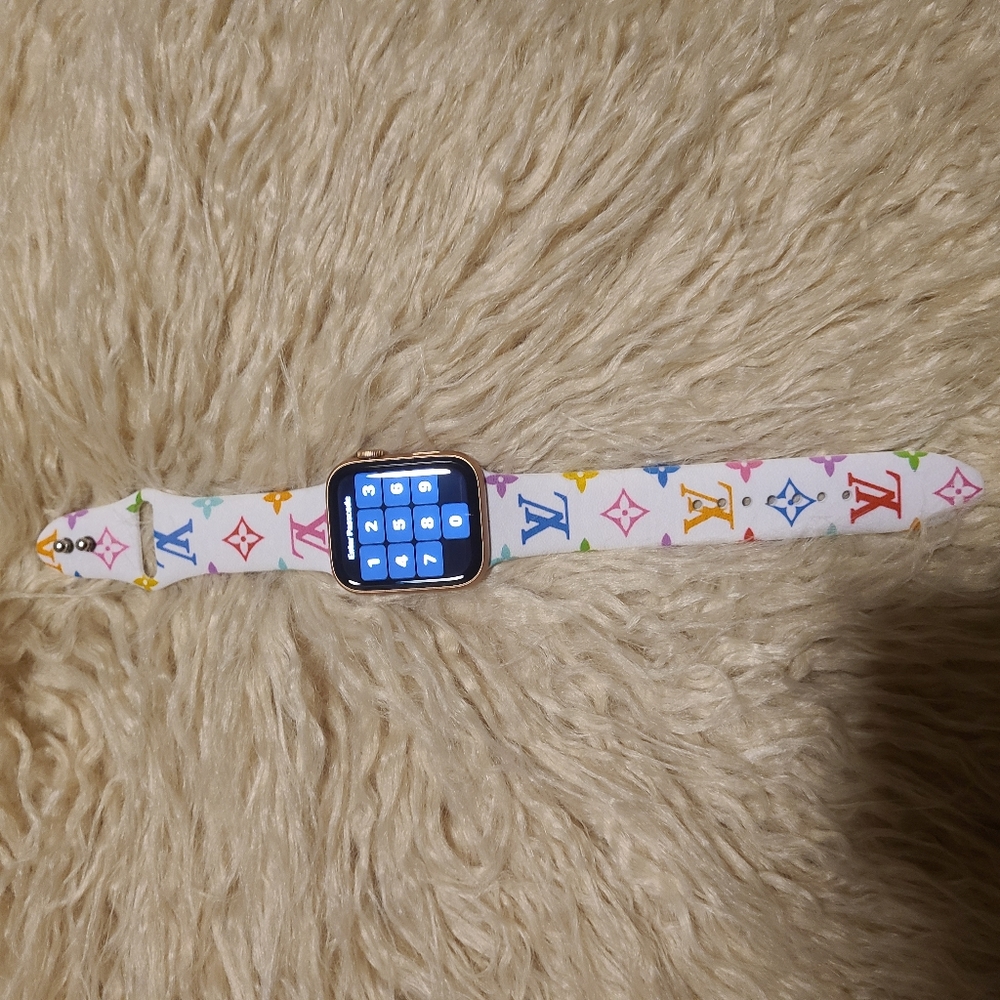 Luxury silicone watch band strap